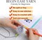 Crochet Kit for Beginners,Crochet Animal Kit with Step-by-Step Video Tutorials,Grey Crochet Possum,Easy Yarn Kits,Beginners Crochet Kit for Adults,Gifts for Women,Adults,Kids